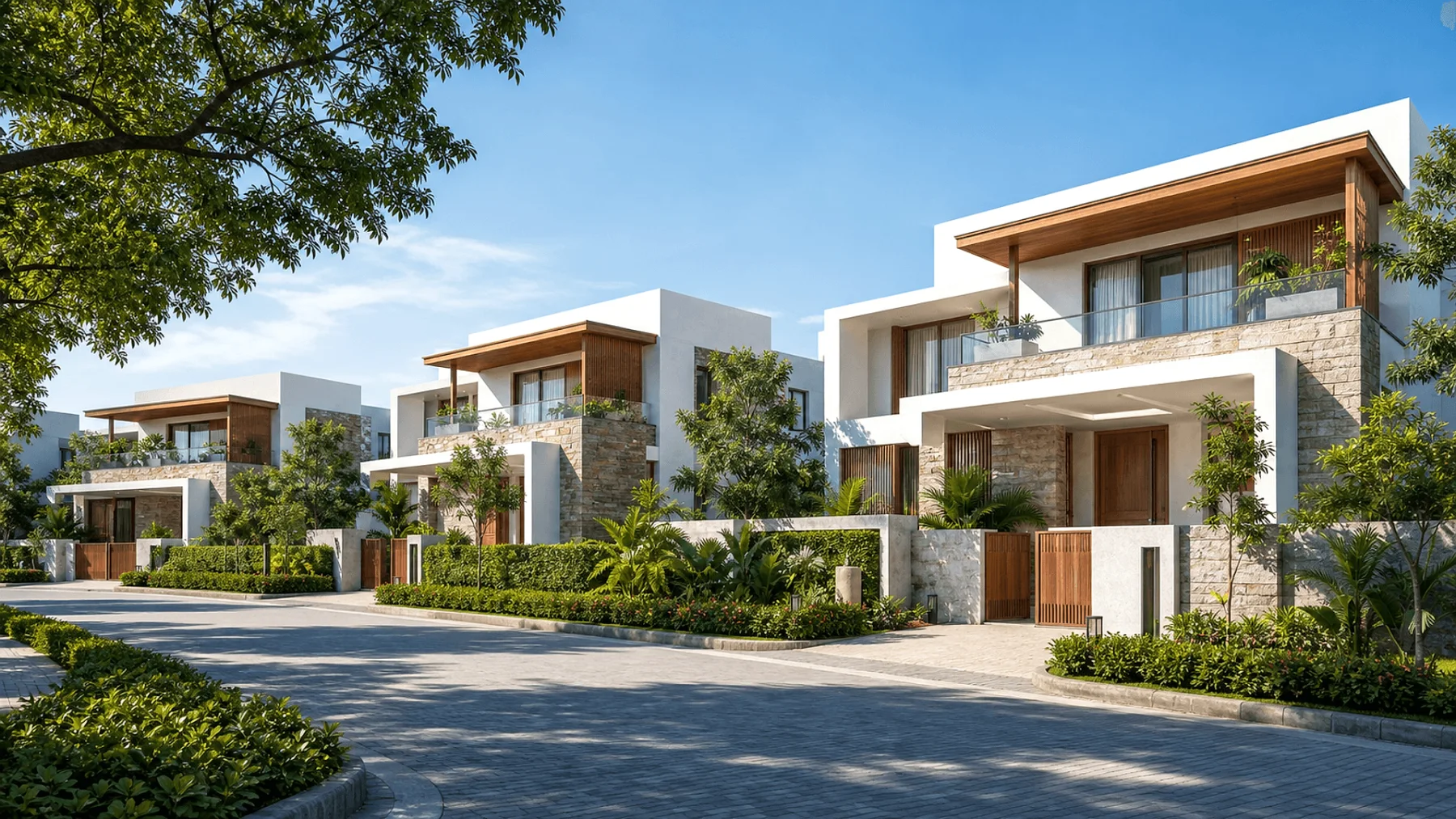 Signature Nature's Edge luxury villas in a landscaped gated community